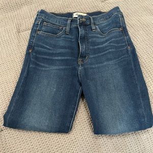 High waisted Madewell jeans